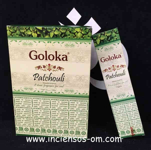Incienso Goloka Premium  Patchouli